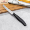 Victorinox Tomato and Table Knife Wavy Edge (Bergerigi) 11 cm Black ( 6.7833 ) - Image 7