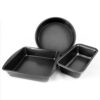 Master Pastry Non-Stick VALUE 3 PCS SET Loaf Pan M / Square Cake Pan / Round Cake Pan - Image 2