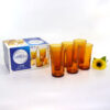 Duralex Glass Amber Tumbler 28 cl ( 1012DB06 ) SET 6 PCS - Image 2