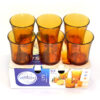Duralex Glass Amber Tumbler 21 cl ( 1011DB06 ) SET 6 PCS - Image 4
