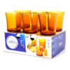 Duralex Glass Amber Tumbler 21 cl ( 1011DB06 ) SET 6 PCS
