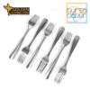 Golden Flying Fish Stainless Steel Garpu Makan 1,6 mm (6 pcs / pack)(GM0303) - Image 6