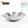 Golden Flying Fish Stainless Steel Wajan Hardened 36 cm (WJ0236B)