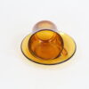 Duralex Glass Amber Cup & Saucer Set SET 6 PCS - Image 5