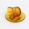 Duralex Glass Amber Cup & Saucer Set SET 6 PCS - Image 4