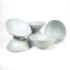 Golden Dragon Melamine Matte Grey Mangkok Relief  8" (W6908A) SET 6 PCS