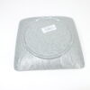 Golden Dragon Melamine Matte Grey Piring Kotak Relief 6" (P6906A) SET 6 PCS - Image 5