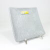 Golden Dragon Melamine Matte Grey Piring Kotak Relief 6" (P6906A)