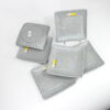Golden Dragon Melamine Matte Grey Piring Kotak Relief 6" (P6906A) SET 6 PCS - Image 2
