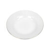 Indo Keramik Gold Lining Single Soup Plate 8 in (PS-8M) SET 4 PCS - Image 4