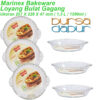 Marinex Loyang Bulat Gagang L25.7cm x S22.8cm x H4.7cm (1.3L) (81.6228) Set 6 Pcs