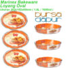 Marinex Loyang Oval  L262cm x S18.2cm x H6cm (1.6L) (81.6343) Set 6 Pcs