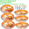 Marinex Loyang Oval L35.2cm x S24.4cm x H6.5cm (3.2L) (81.6662) Set 6 Pcs - Image 4