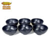 Golden Dragon Melamine Black Mangkok Kaki Tembikar 4" (W3504A) SET 6 PCS - Image 3