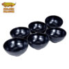 Golden Dragon Melamine Black Mangkok Kaki Tembikar 5" (W3505A) SET 6 PCS - Image 8