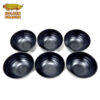 Golden Dragon Melamine Black Mangkok Kaki Tembikar 6" (W3506A) SET 6 PCS