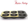 Master Pastry Non-Stick 6 Cup Muffin Pan SET 6 PCS - Image 6