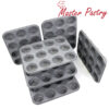 Master Pastry Non-Stick 12 Cup Muffin Pan SET 6 PCS