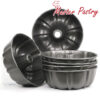 Master Pastry Non-Stick Bundt Form Aluminum Pan SET 6 PCS