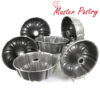 Master Pastry Non-Stick Bundt Form Aluminum Pan SET 6 PCS - Image 3