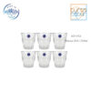 Duralex Glass Picardie Clear Tumbler 22 cl ( 1026AB06 ) SET 6 PCS
