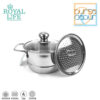 Royal Life Stainless Langseng / Steamer Pot 16 cm - Image 5