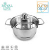 Royal Life Stainless Langseng / Steamer Pot 20 cm - Image 4