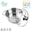 Royal Life Stainless Langseng / Steamer Pot 20 cm - Image 3