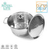 Royal Life Stainless Langseng / Steamer Pot 24 cm - Image 5