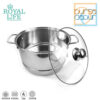 Royal Life Stainless Langseng / Steamer Pot 24 cm - Image 4