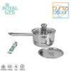 Royal Life Stainless Steamer Pan 16 cm - Image 3