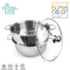 Royal Life Stainless Steamer Set 28 cm x 2 Susun - Image 4