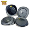 Golden Dragon Melamine Black Piring Tembikar Kotak 8" (P2308A) SET 6 PCS - Image 3