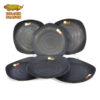 Golden Dragon Melamine Black Piring Tembikar Kotak 8" (P2308A) SET 6 PCS - Image 2