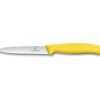 Victorinox Paring Knife Pointed Tip Wavy Edge (Bergerigi) 10 cm Yellow (6.7736.L8) - Image 5