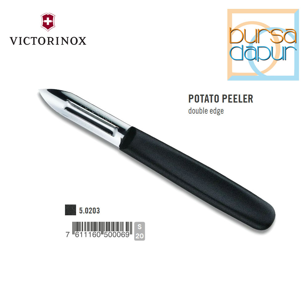 Victorinox Potato Peeler in black - 5.0203