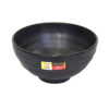 Golden Dragon Melamine Black Mangkok Kaki Tembikar 5" (W3505A)